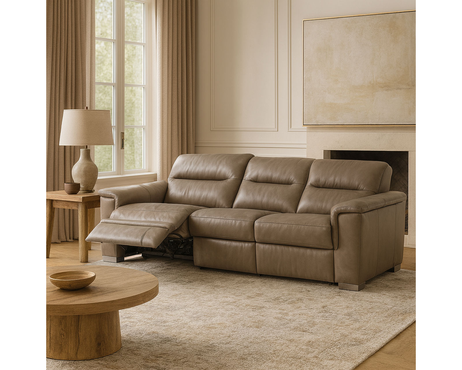 Keoni 44000 Power Headrest Power Reclining Sofa – 120" (+100 leathers) - Image 4