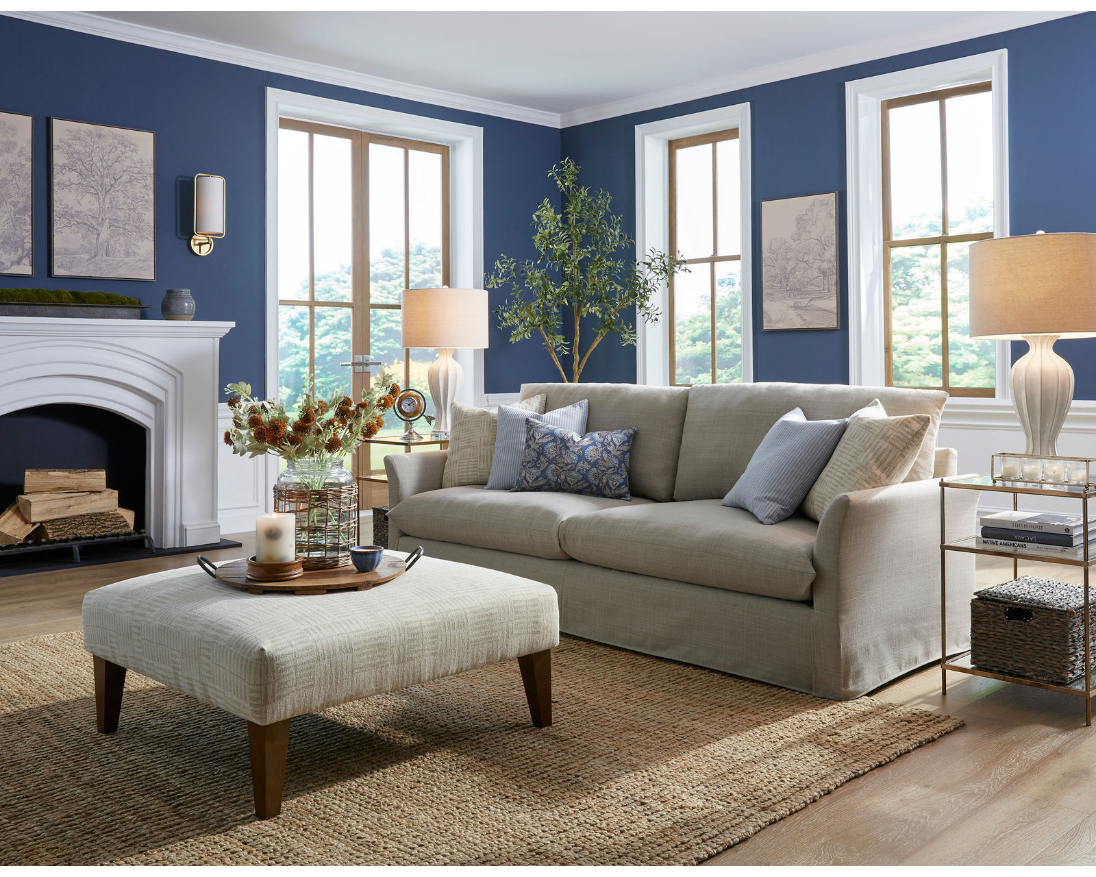 Oxford 93" Sofa (+50 fabrics) - Image 5
