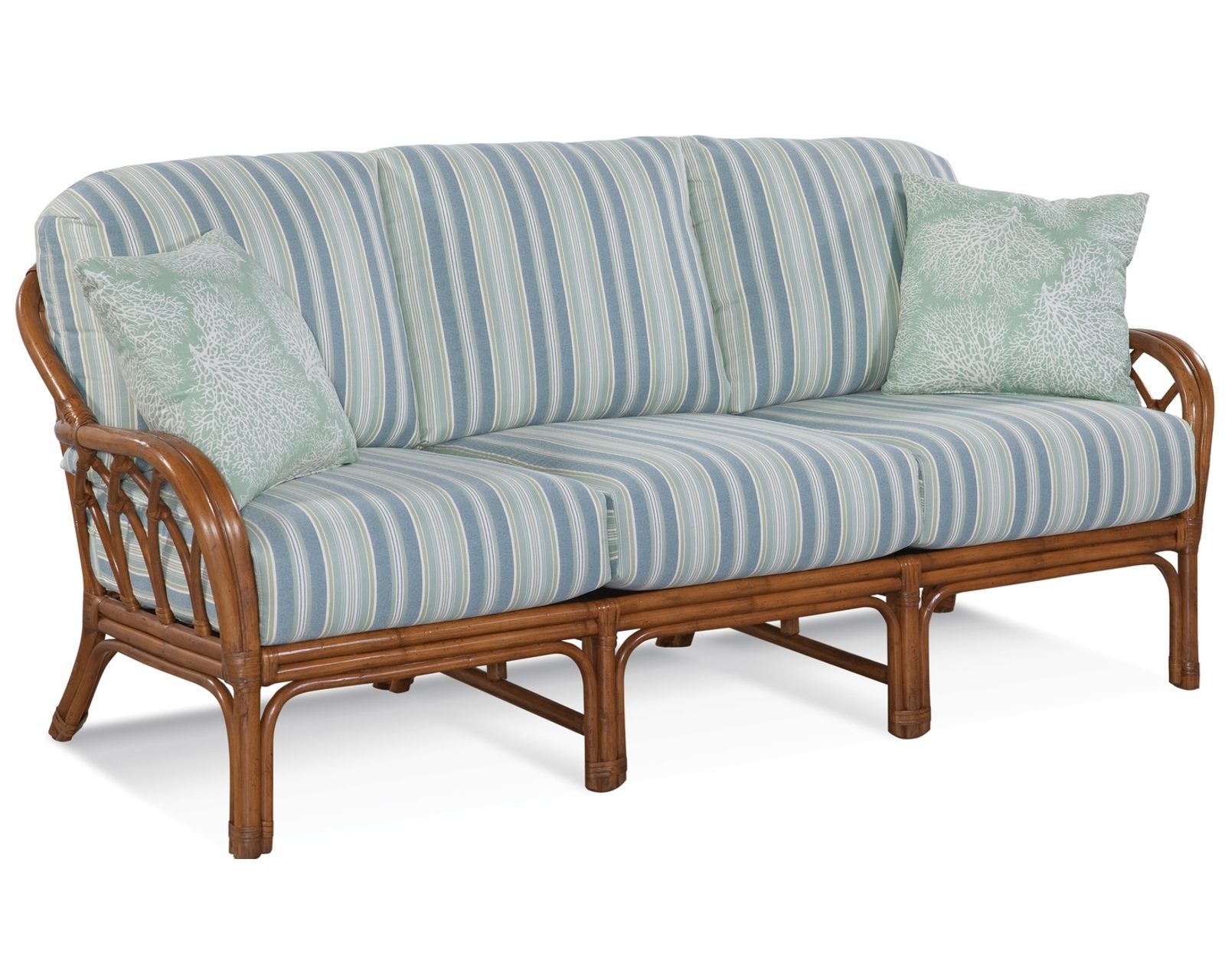 Edgewater 79" Rattan Sofa (+28 finishes +69 fabrics) - Image 3