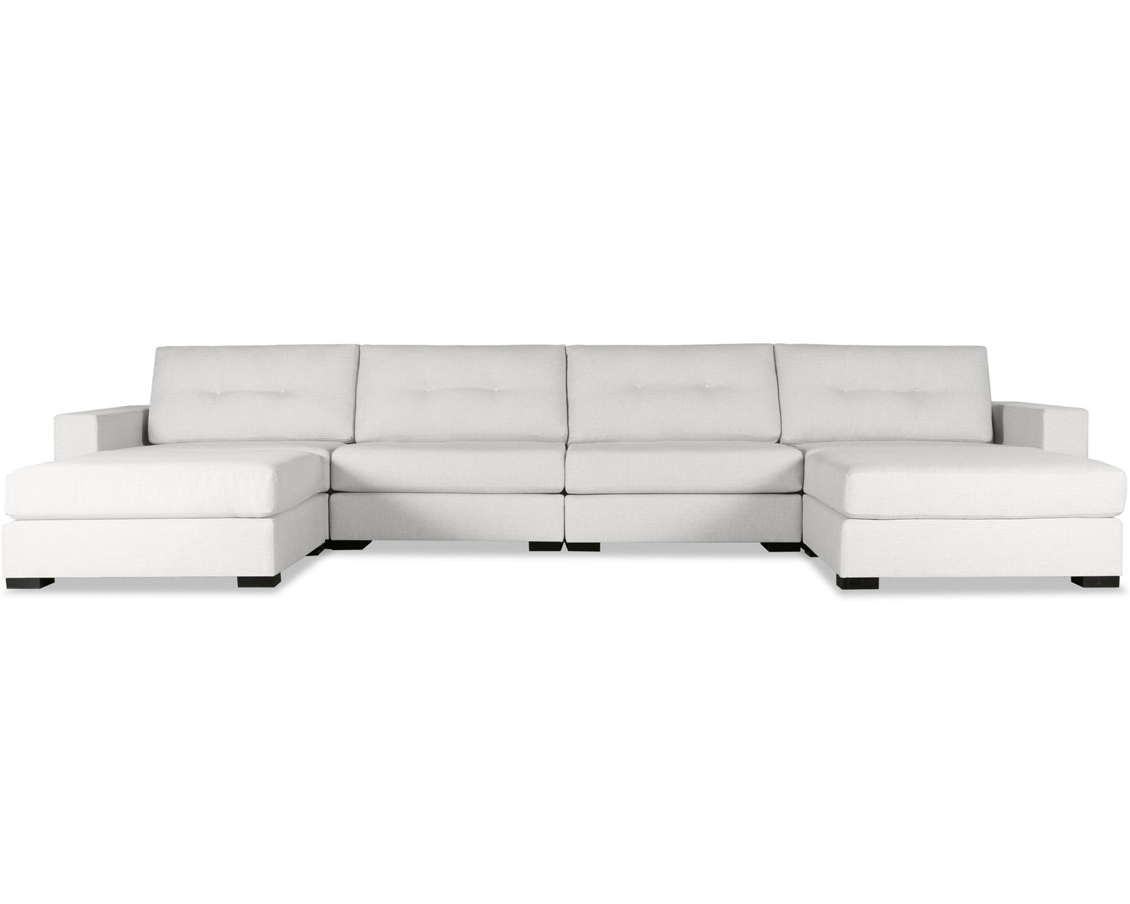 Veranda Buttoned 6 Pieces Modular Sectional (Choice of Colors) - Image 2