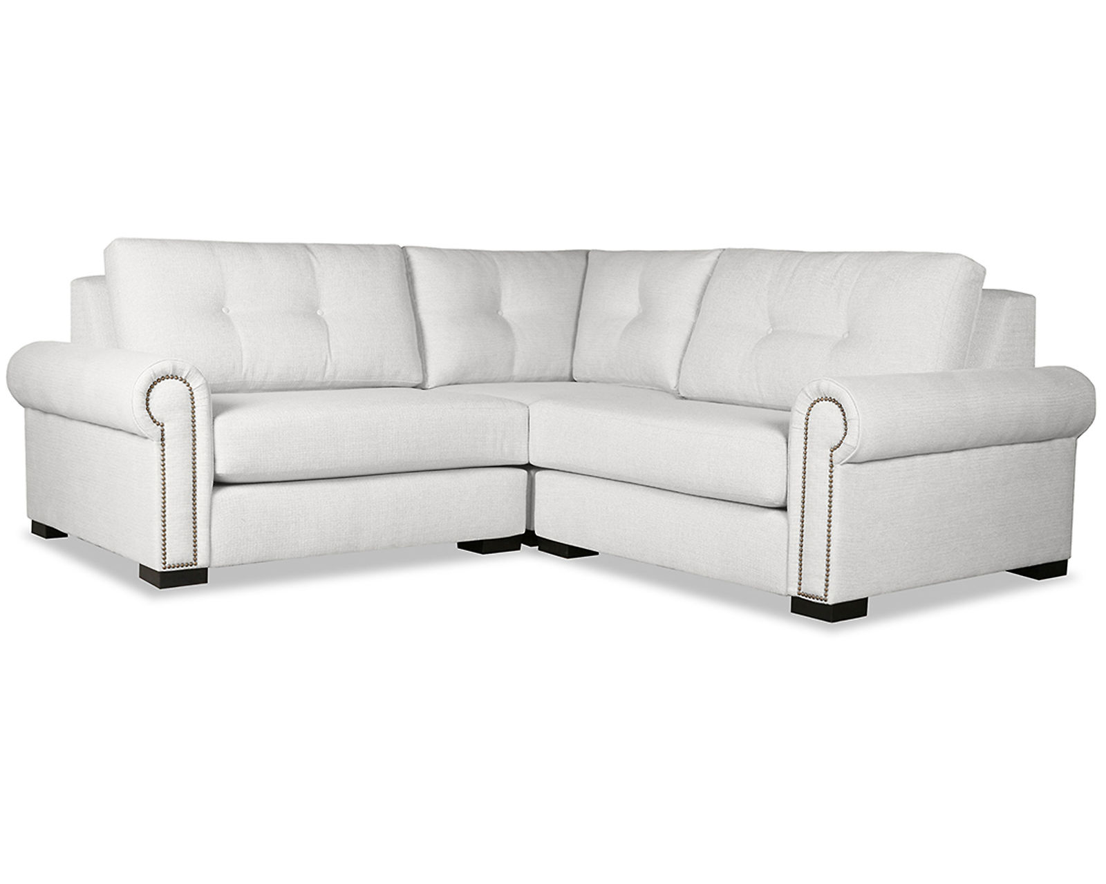 Sylviane Buttoned 3 Pieces Modular Sectional (Choice of Colors)