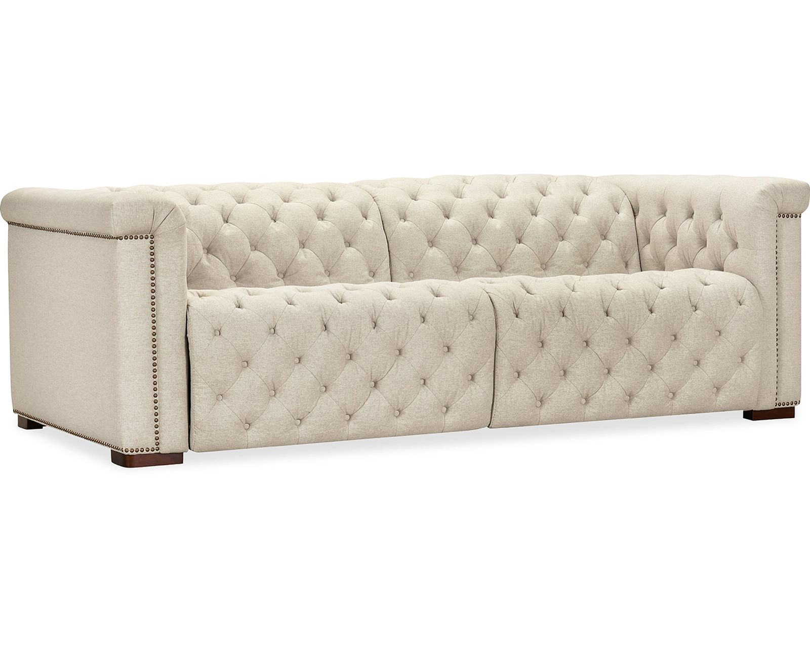 Savion Deux Two Cushion Power Headrest Power Reclining Sofa 144 (In stock)