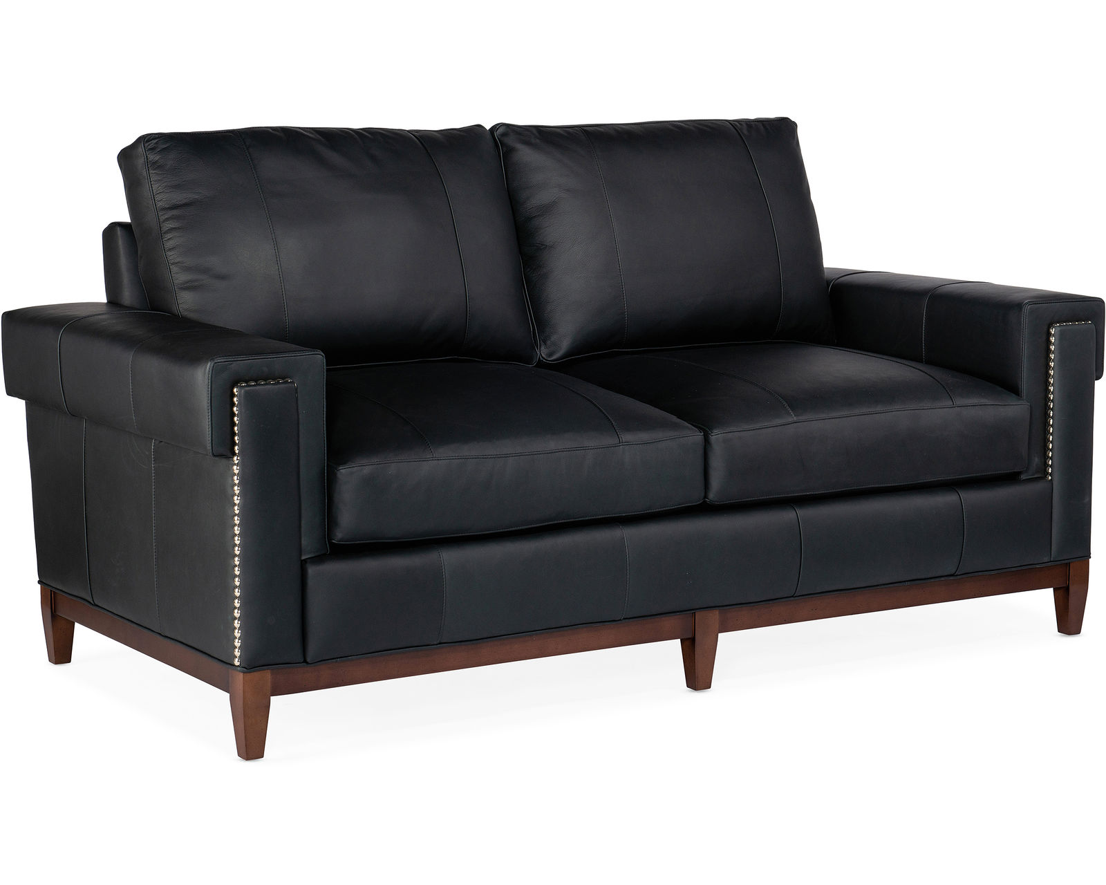 Bradington Young Noah 76" Studio Sofa (12 leathers) 8-Way Hand Tie