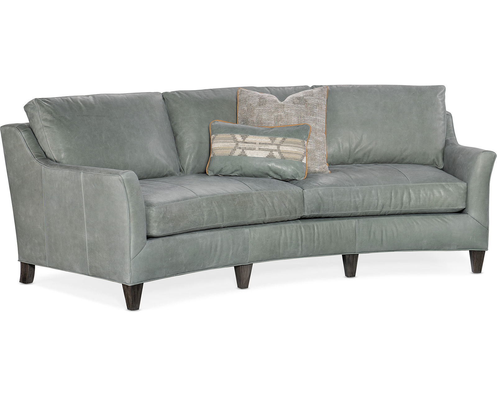 Bradington Young Marleigh Conversation Sofa (12 leathers) 872 - Image 8