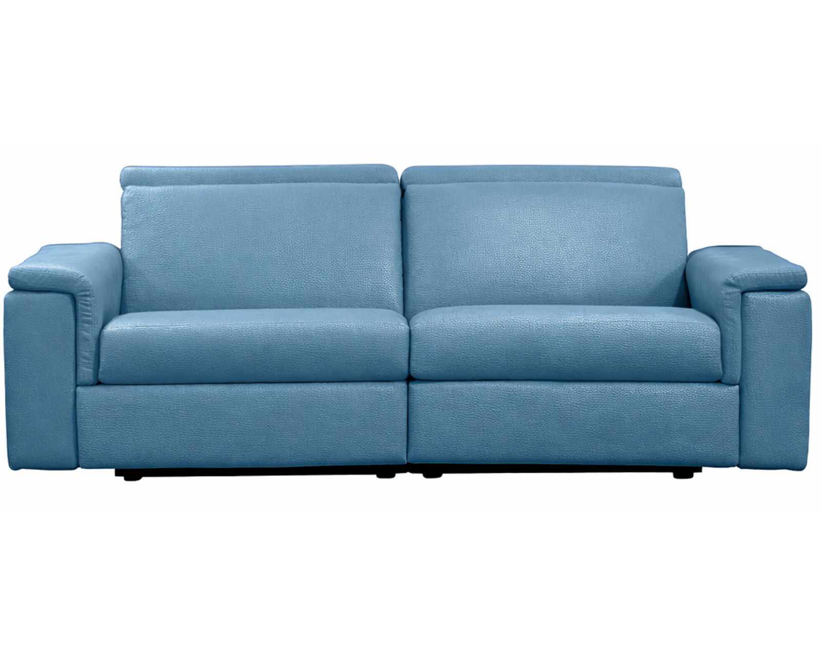 Zoe Dual Power Reclining Sofa — Available in Standard & Wide Cushions, 140+ Leather Options, and 85", 91", or 117" Widths