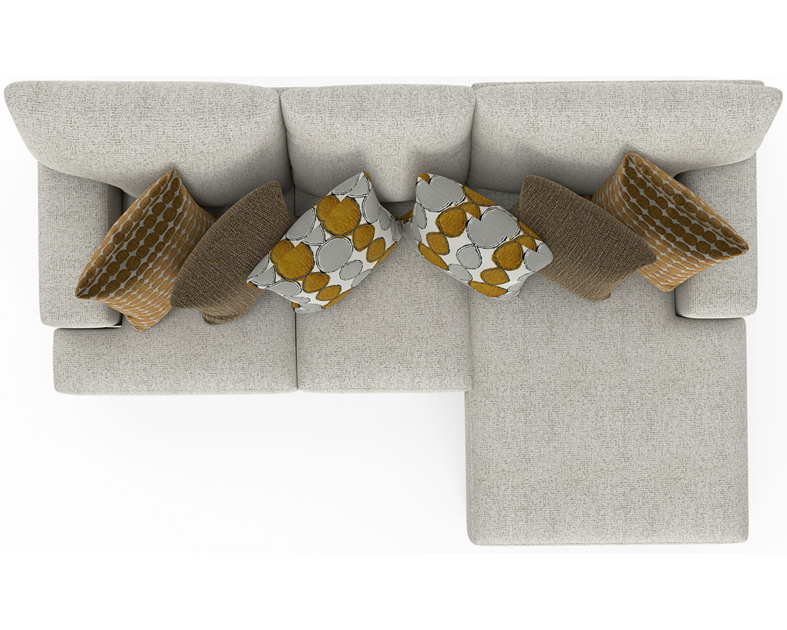 Tori 2240 Modular Sectional (Includes all pillows) - Image 21