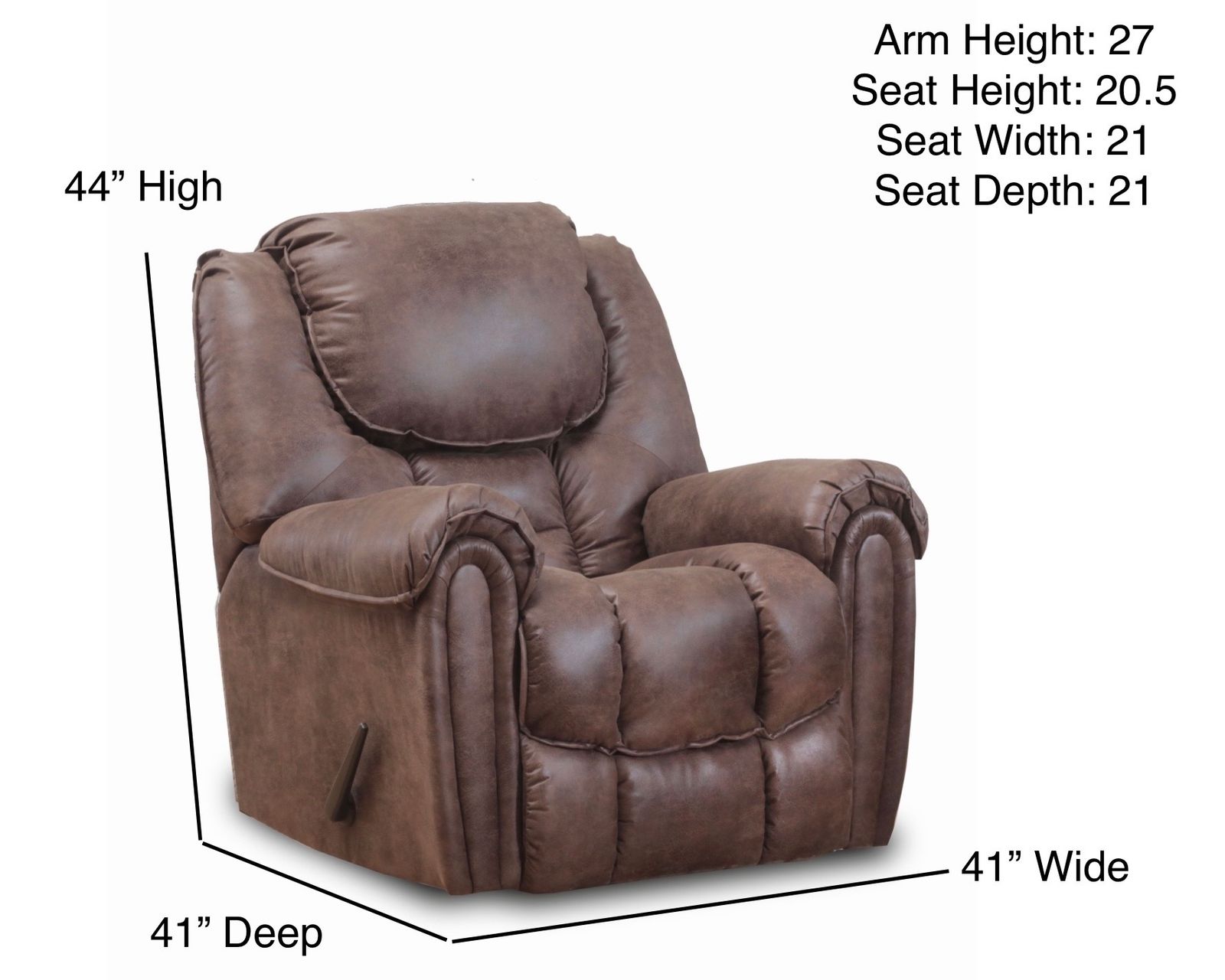 Fallon 90" Double Reclining Sofa Tan (In stock) - Image 7