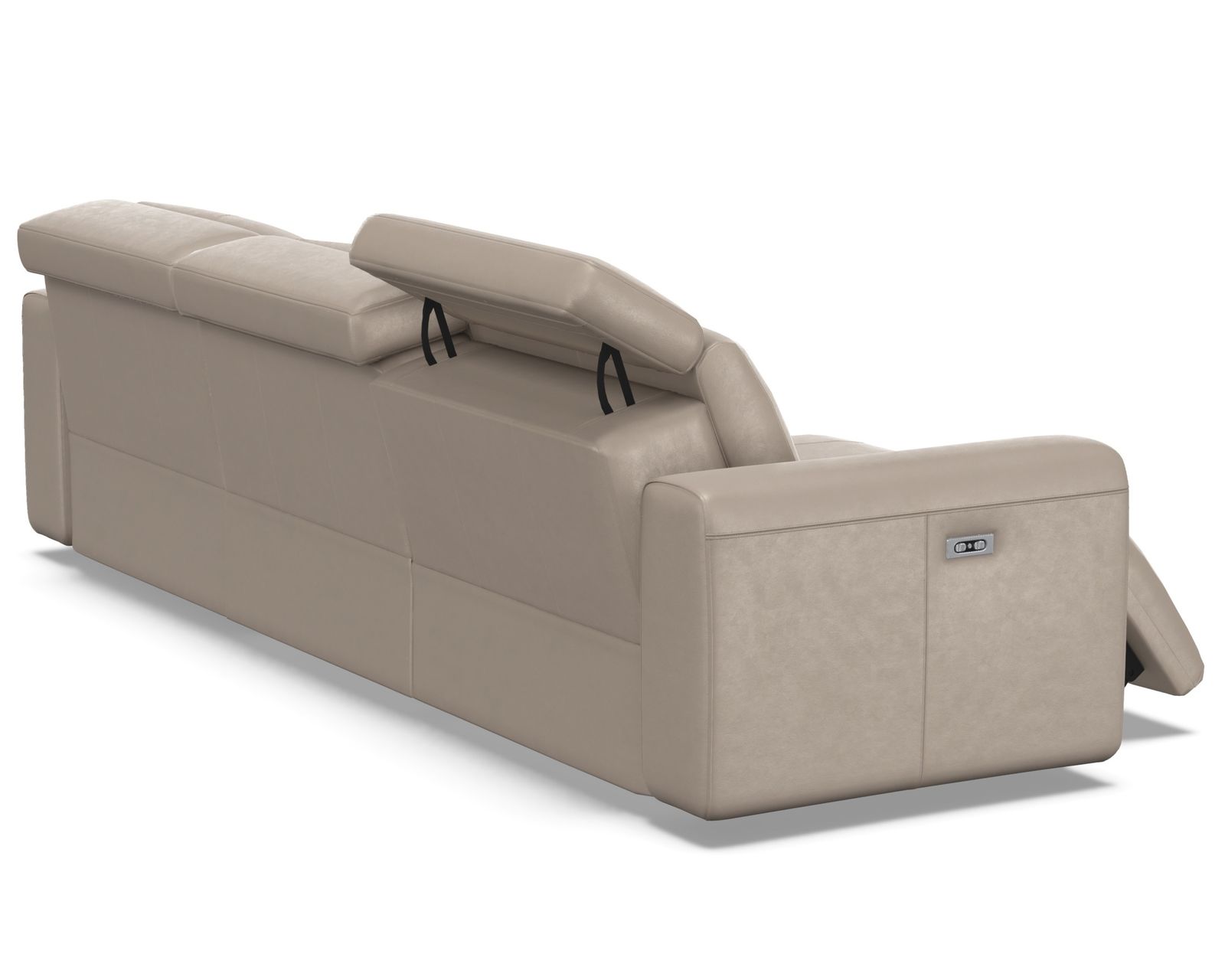 Nya Dual Power Reclining Sofa — Available in Standard & Wide Cushions, 140+ Leather Options, and 84", 87", or 116" Widths - Image 12