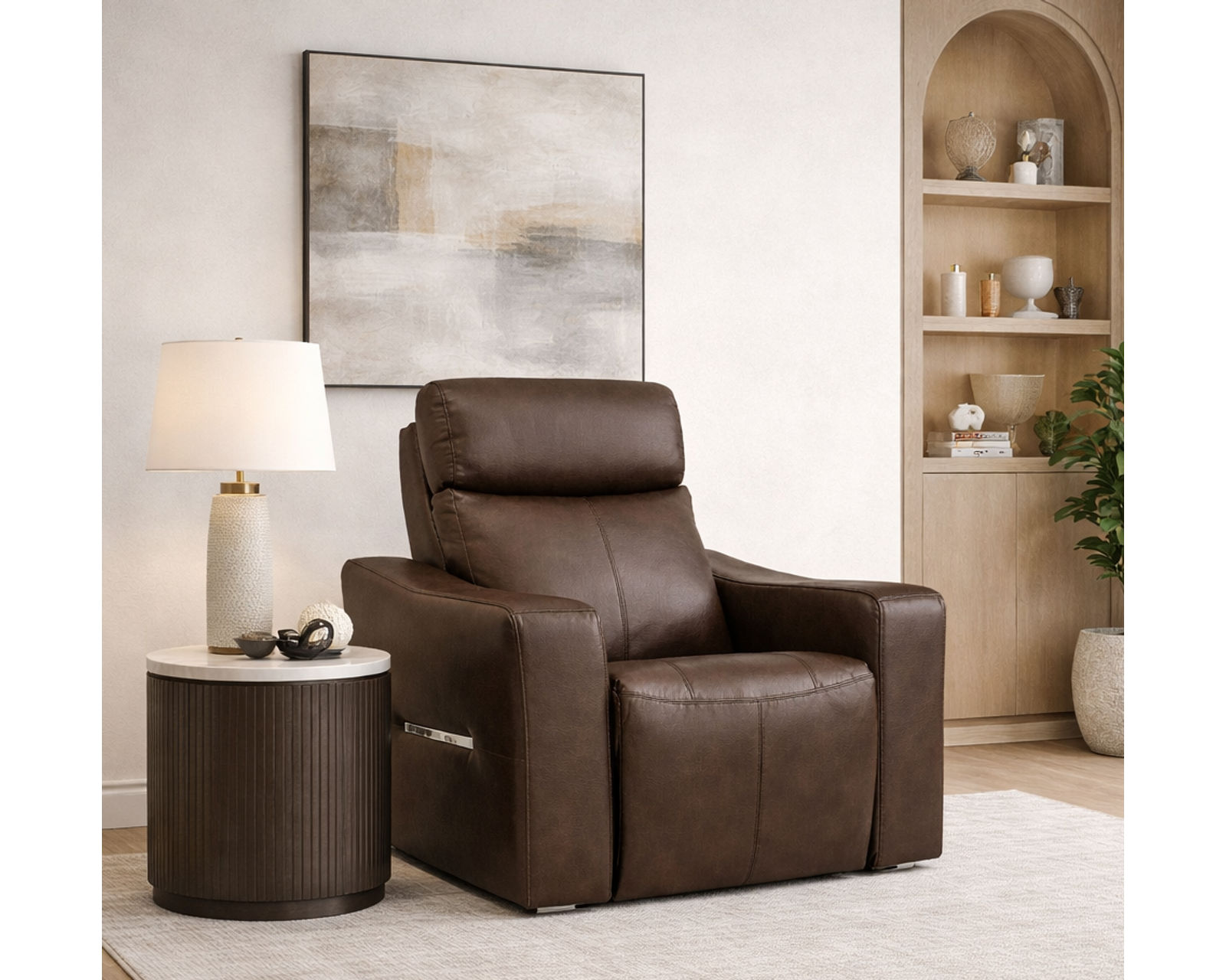 Audrey Dual Power Reclining Sofa — Available in Standard & Wide Cushions, 140+ Leather Options, and 82", 85", or 114" Widths - Image 11