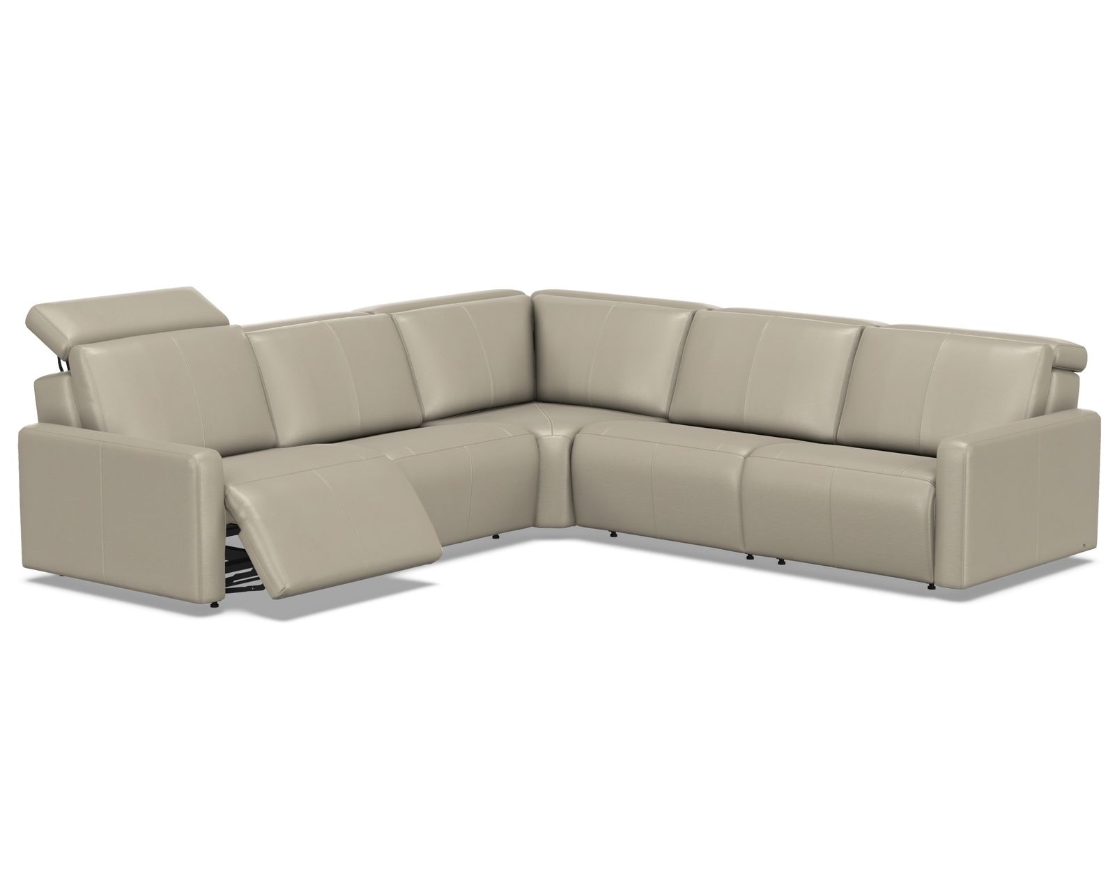 Patty 3002 Power Headrest Power Reclining Sectional (standard and wide width seating) +140 leathers - Image 16
