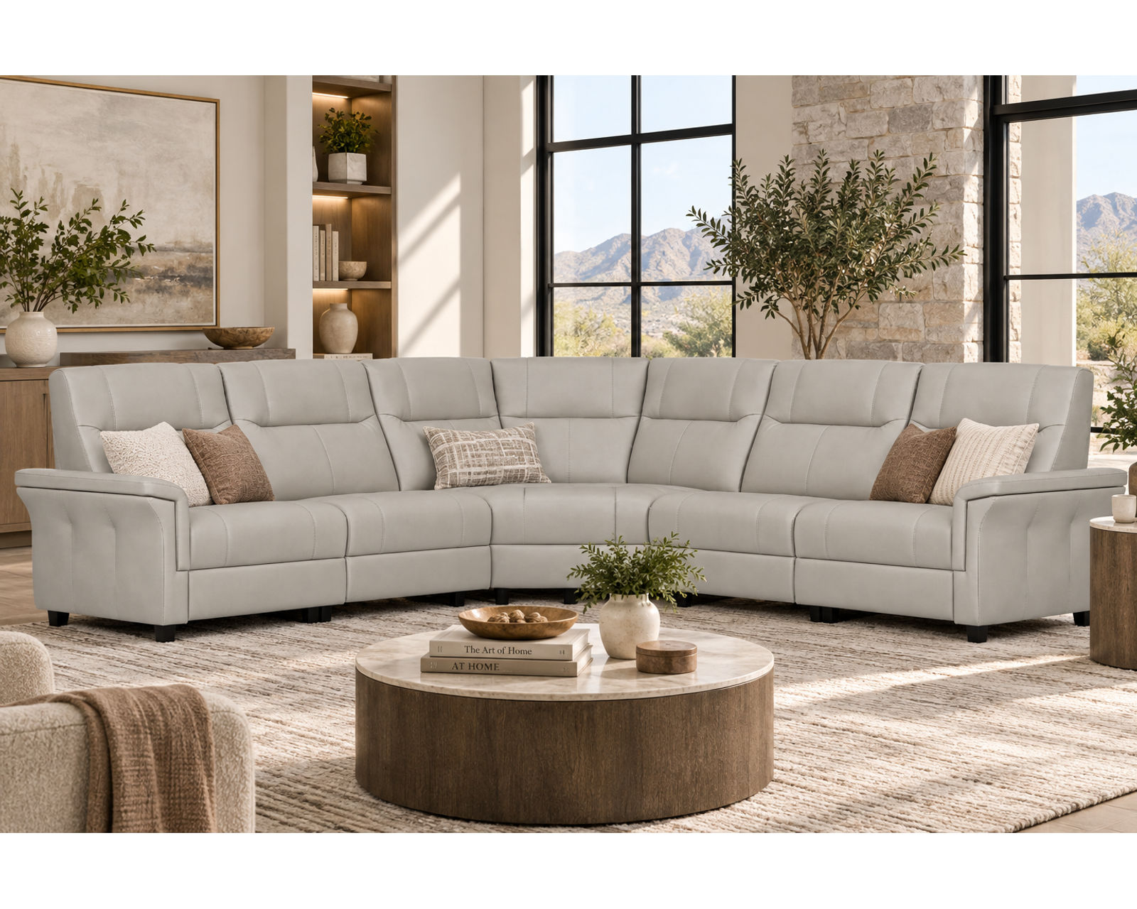 Melbourne Power Headrest Power Reclining Sectional (In Stock) Modern Scandinavian Style. Power Comfort Made for Living - Image 15