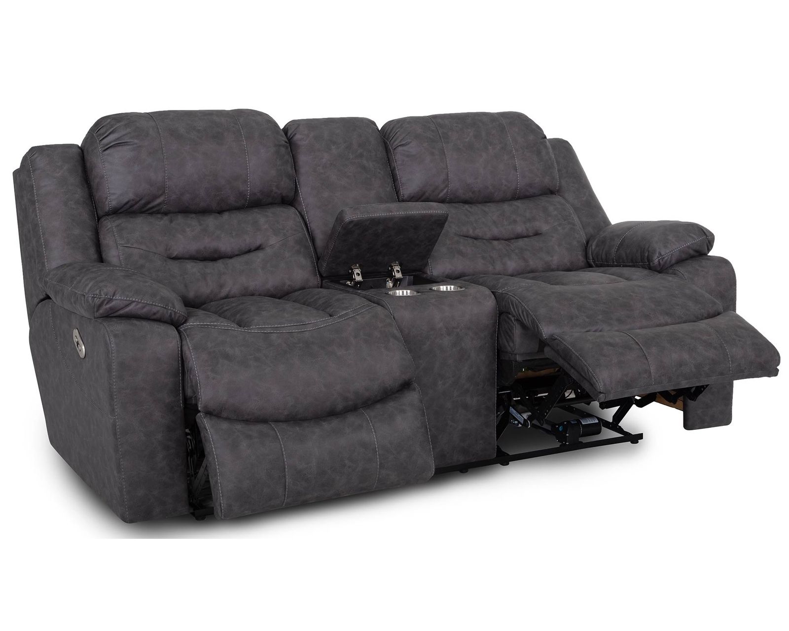 Decker 91.5" Reclining Sofa Slate (Best-Selling Comfort. Built for Real Life.) - Image 12